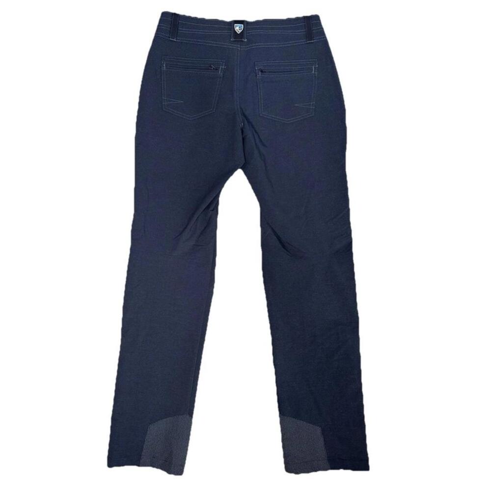 Kuhl Klash Pants Womens 6 Gotham Black Softshell Style Ankle Zip Water Resistant - Picture 4 of 9